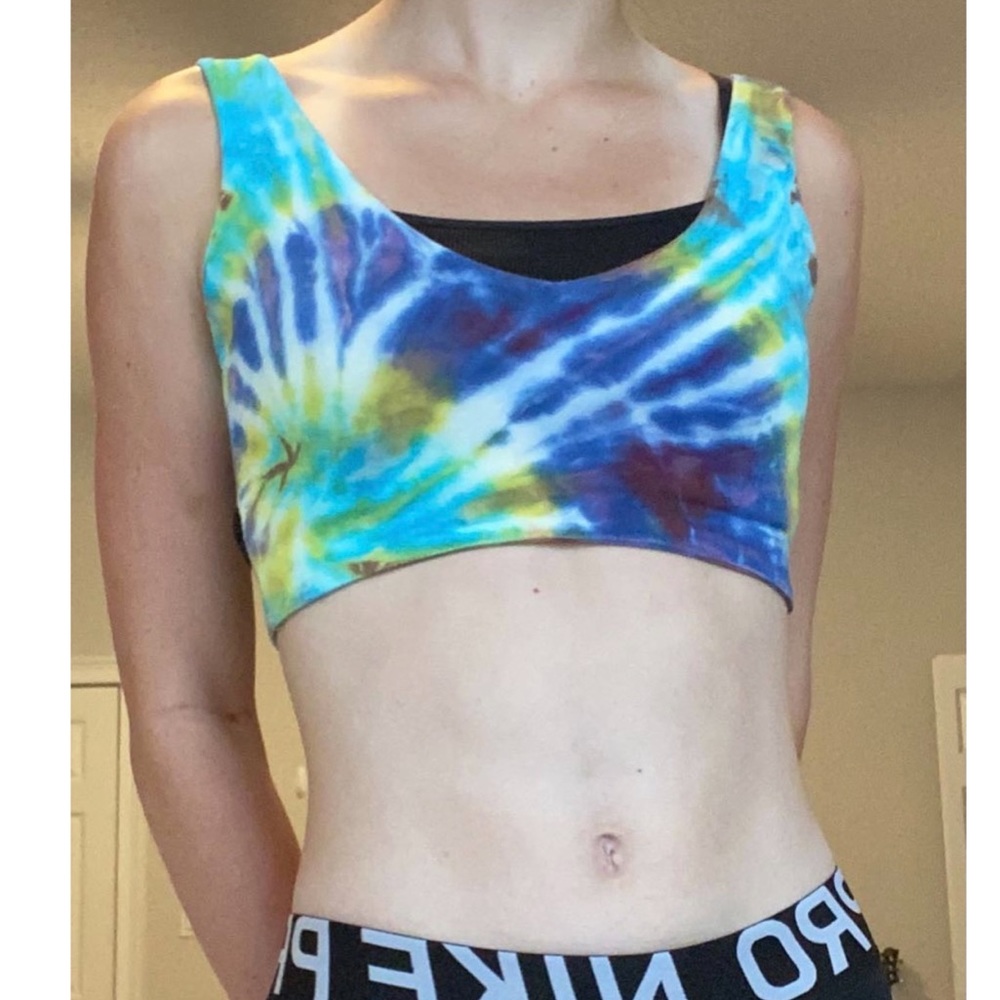 Tiedye crop top